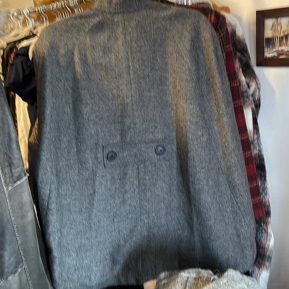 M L Gorgeous vintage cape fits tweed look wool mix - Picture 5 of 7